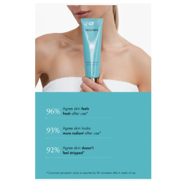 NOVARA Skincare-Purifying Cleanser All Skin Types Refreshing Care-Full 150ml-NEW - Picture 4 of 12